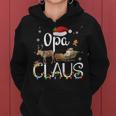 Grandpa Claus Grandma Santa Claus Pyjamas Christmas Grandpa Kapuzenpullover für Damen