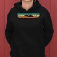 Heartbeat Pulse Mountains Ekg Randonnée Cadeau Rétrointage Sweat à capuche femme