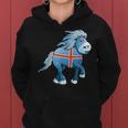 Icelandic Horse Islandpony Tölten Island Flag Kapuzenpullover für Damen