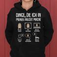 Igel Dinge Die Ich In Meiner Freizeit Mache Children's Women's Kapuzenpullover für Damen