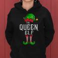 Il Gruppo Della Famiglia Queen Elf Matching Group Natale Felpa con cappuccio da donna