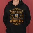 Islay Single Malt Whisky Drinker Whiskey Slogan Kapuzenpullover für Damen