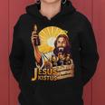 Jesus Kistus Beer God Kapuzenpullover für Damen