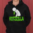 Kotzzilla Brechen Kotzen Beer Alcohol Pass Drunken Kapuzenpullover für Damen