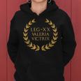 Legio Xxaleriaictrix Legione Romana Felpa con cappuccio da donna