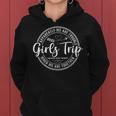 Mädchenwochenende Frauen We Are Trouble Girls Trip 2025 Kapuzenpullover für Damen