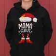 Mama Claus Santa Claus Christmas Kapuzenpullover für Damen