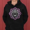 Mandala Spirituelles Yoga Lotus Blume Yogi Lotusblume Kapuzenpullover für Damen