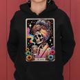 The Mom Tarot Card Messy Bun Coffee Mommy Mama Women Hoodie