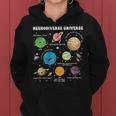 Neurodiverse Universe Space Planet Special Education Teacher Women Hoodie