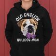 Old English Bulldog Mom Dog English Bulldog Kapuzenpullover für Damen