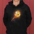 Pallone Da Calcio Sul Fuoco Maglia Da Calcio Per Ragazzi Ragazze Bambino Felpa con cappuccio da donna