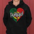 Portugal For Portuguese Heart Flag For Portugal Kapuzenpullover für Damen