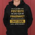 Postman Kein Frauenarzt Kapuzenpullover für Damen