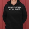 Project Managerollsuff Saufen Partner Look Beer Wine Alco Kapuzenpullover für Damen