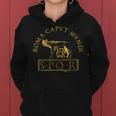 República Romana De La Antigua Roma Spqr Sudadera con capucha para mujer