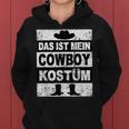 Retro Das Ist Mein Cowboy Kostum Women's Children's Western Kapuzenpullover für Damen