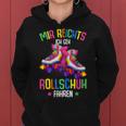 Roller Skates Roller Girl Retro Roller Skates Girls Kapuzenpullover für Damen