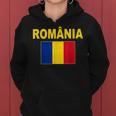 Romania Flag Romania Steagul Romaniei Romanian Flags Kapuzenpullover für Damen