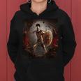 Romano Soldato Romano Legionario Con Armatura Gladiatore Felpa con cappuccio da donna