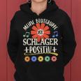 Schlagerparty Outfit Schlager Fan Schlager S Kapuzenpullover für Damen