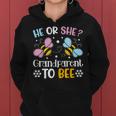 He Or She Grandparent To Bee Gender Reveal Baby Announcement Women Hoodie