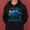 Sloth Bin Da Kann Losgehen Und Ja Es Escaliert Eh Costume Kapuzenpullover für Damen