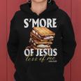 S'more Of Jesus Less Of Me Christian Quotes Camping Women Hoodie