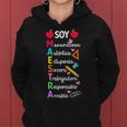 Soy Maestra De Español Spanish Teacher Bilingual Teacher Women Hoodie