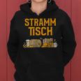 Strammtisch Stammtisch Beer Stramm Hackenstramm Kapuzenpullover für Damen