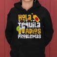 Tequila Cinco De Mayo Hola Tequila Adios Problemas Kapuzenpullover für Damen