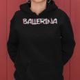 Women's Ballerina Techno Trippy Edm Ballern Hardcore Hardtekk Kapuzenpullover für Damen