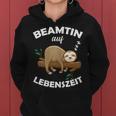 Women's Beamtin Auf Lebenszeit Officials Status Beamtung Sloth Kapuzenpullover für Damen