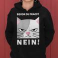 Women's Bevor Du Fragst Kapuzenpullover für Damen