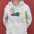 Bambino Two The Moon Decorazione Per 2° Compleanno Per Ragazzo E Ragazza Felpa con cappuccio da donna