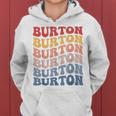 Burton City Groovy Retro Kapuzenpullover für Damen