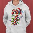 Candy Cane Crew Christmas Light Family Xmas Santa Boys Girls Women Hoodie