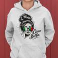 Ciao Bella Italian Flag Sunglasses Language Women Hoodie