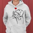 Dachshund Love Dachshund Woman Idea Kapuzenpullover für Damen