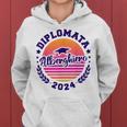 Diplomata Maturità 2024 Istituto Alberghiero Festa Diploma Felpa con cappuccio da donna