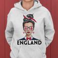 England Girl's Women's Flag England Jersey 2024 Kapuzenpullover für Damen