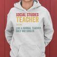 Social Studies Teacher Definition For Men Women Hoodie