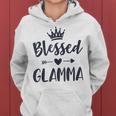 Glamma For Grandma Cute Blessed Glamma Women Hoodie