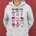 God Says I Am Ballet Christian Ballet Dancer Bible Religious Women Hoodie