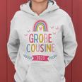 Ich Werde Große Cousin 2025 Rainbow Girls Cousin Kapuzenpullover für Damen