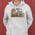 Italia Roma Colosseo Uomini Donne Bambini I Love Italy Felpa con cappuccio da donna
