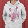 Kawaii Fraise Soda Mignon Japonais Esthétique Rose Sweat à capuche femme