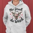 Replacement Dirndl For Mei Dirndl Ist In Da Wäsch Kapuzenpullover für Damen