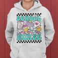Retro School Nurse Back To School Elementary Nurse Life Women Hoodie