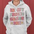 In My Second Grade Era Cute Groovy 2Nd Grade Back To School Women Hoodie